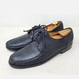 Magnanni Men's Shoes Black Leather Lace Up Oxfords SIZE 15M -